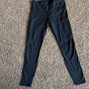 Black Lululemon Leggings with pockets